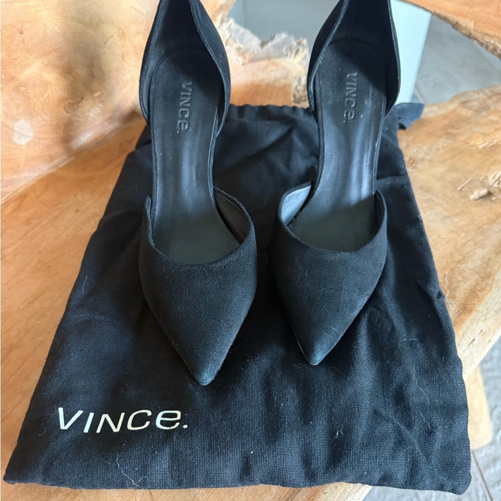 Vince Black d'Orsay Heels